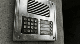 Vintage building intercom